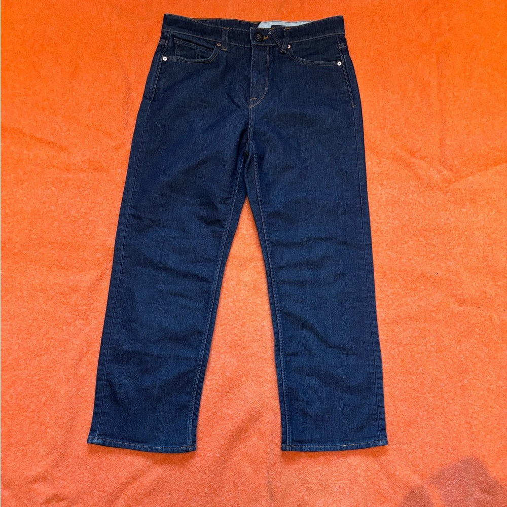 Volcom Men's Loose Fit Straight-Leg Dark Blue Jeans